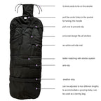 0-5T Length Ajustable Waterproof Stroller Winter Cover for All Stroller, XL Stroller Bunting Bag, Outdoor Tour Winter Stroller Sleeping Bag Infant to Toddler to Pre School