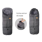 0-5T Length Ajustable Waterproof Stroller Winter Cover for All Stroller, XL Stroller Bunting Bag, Outdoor Tour Winter Stroller Sleeping Bag Infant to Toddler to Pre School