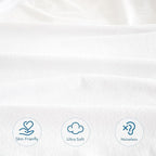 10 Pack Mattress Protector Twin Waterproof Mattress Topper Pad Cover Bed Sheets Fitted up - 14" Soft & Breathable Terry, Noiseless & Machine Washable Mattress Protector