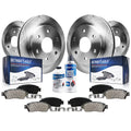 Detroit Axle - Brake Kit for 2007 2008 2009 Ford Expedition Lincoln Navigator Brakes Rotors and Ceramic Brake Pads Front & Rear